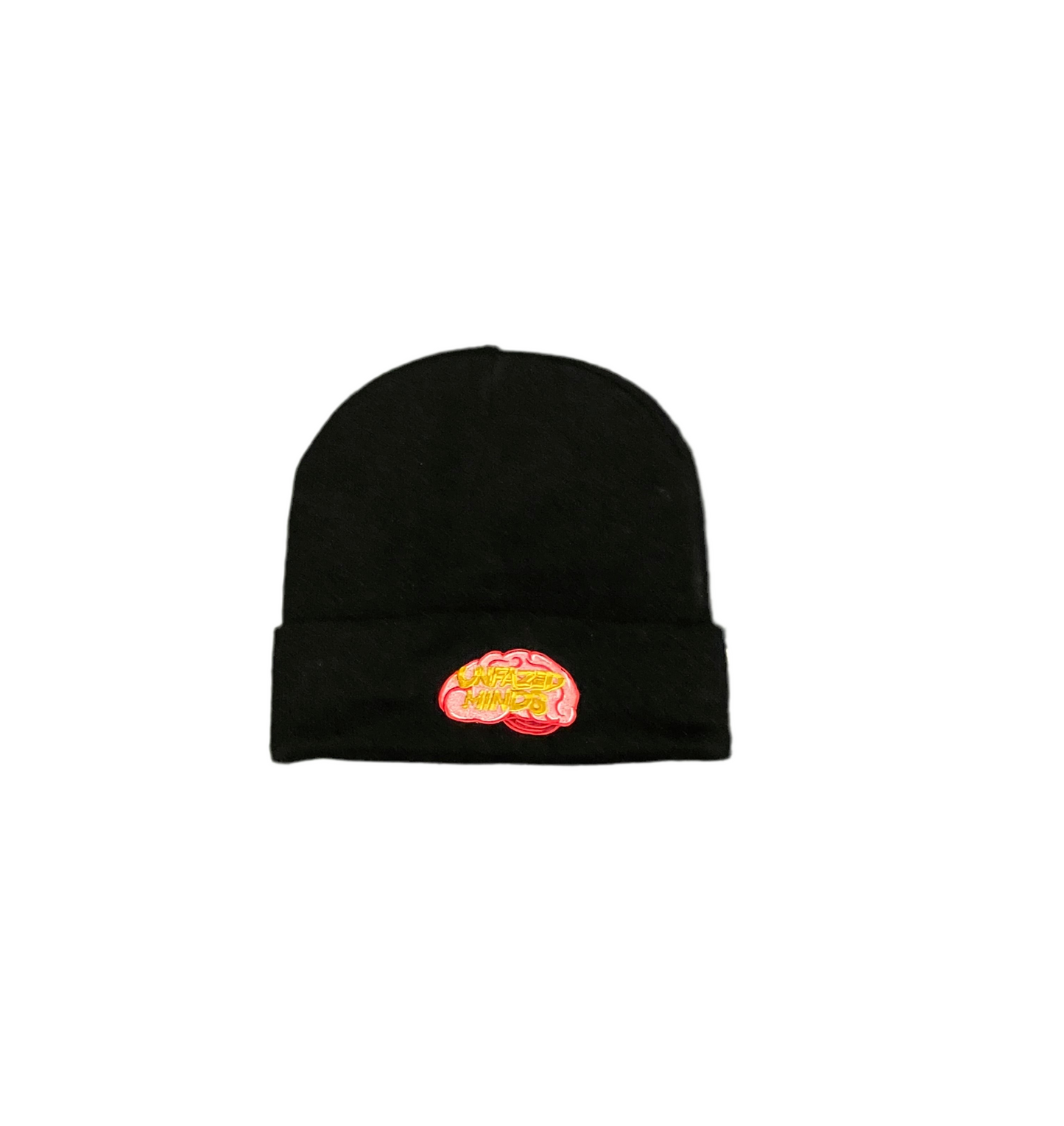 Unfazed Minds Embroidered and Skull Stitched Beanie